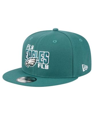 Men's Midnight Green Philadelphia Eagles Super Bowl LIX Champions Side Patch 9FIFTY Snapback Hat