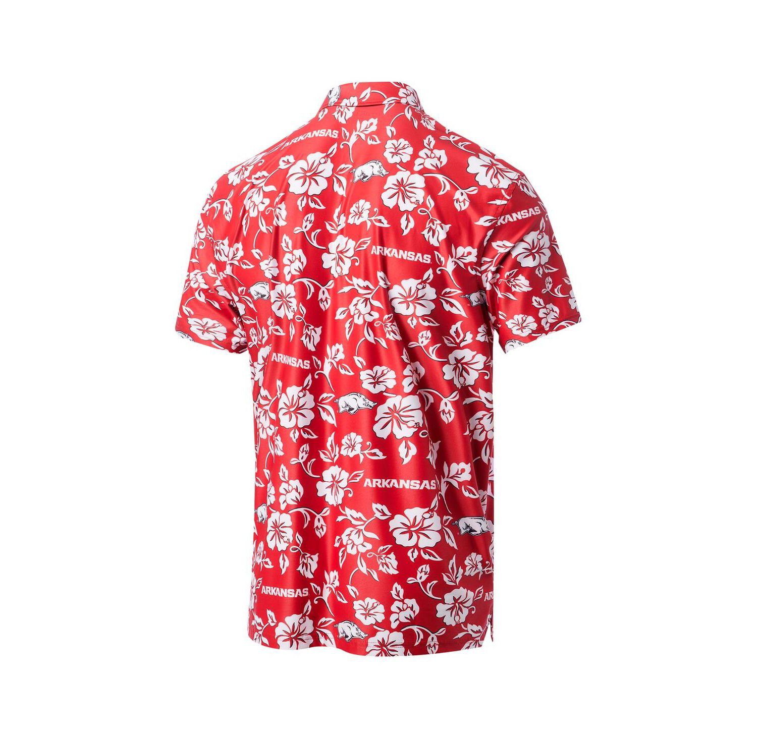 Men's Cardinal Arkansas Razorbacks Performance Polo Shirt