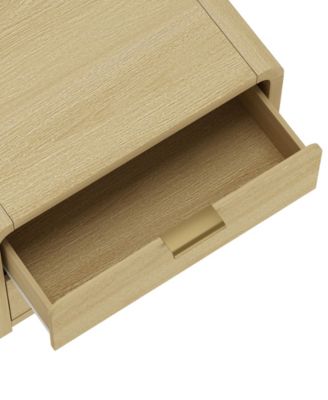 Grace 28" Modern 2-Drawer Nightstand