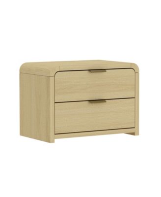 Grace 28" Modern 2-Drawer Nightstand