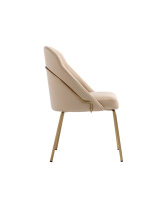 Gracie Leatherette Upholstered Dining Chair