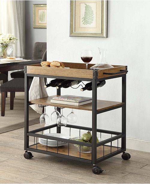 Linon Home Décor Austin Kitchen Cart & Reviews Home Macy's