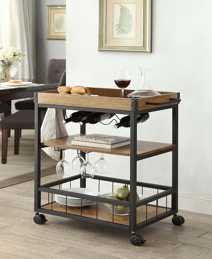 Linon Home Décor Austin Kitchen Cart Macy's
