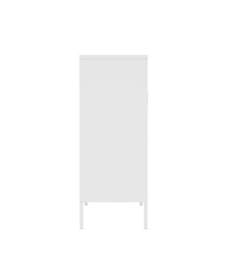 Amelia 31.5" Modern 3-Shelf Accent Cabinet