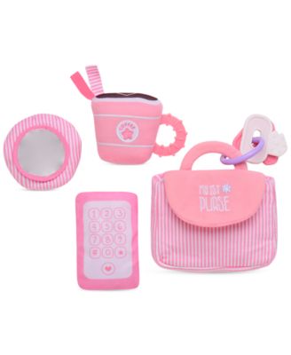 Baby Girls My First Purse Plush Play Set