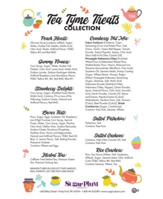 Tea Tyme Collection Box, 9 Pieces