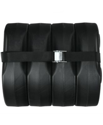 4 Pieces 20Lbs Water Filled Weight Plates for Shade Umbrella