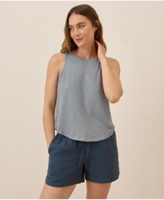 Women's Organic Cotton Featherweight Slub Reversible Tank