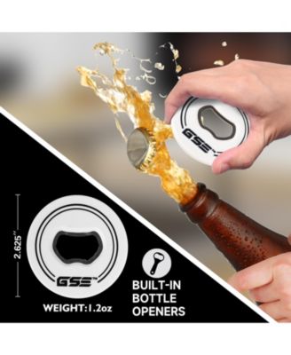 Set of 8 Replacement Washers with Bottle Opener for Washer Toss Pitching Lawn Game