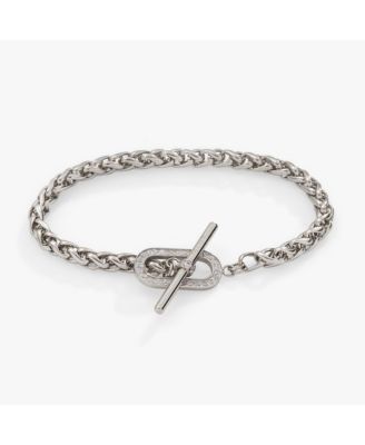 Pave Toggle Chain Bracelet
