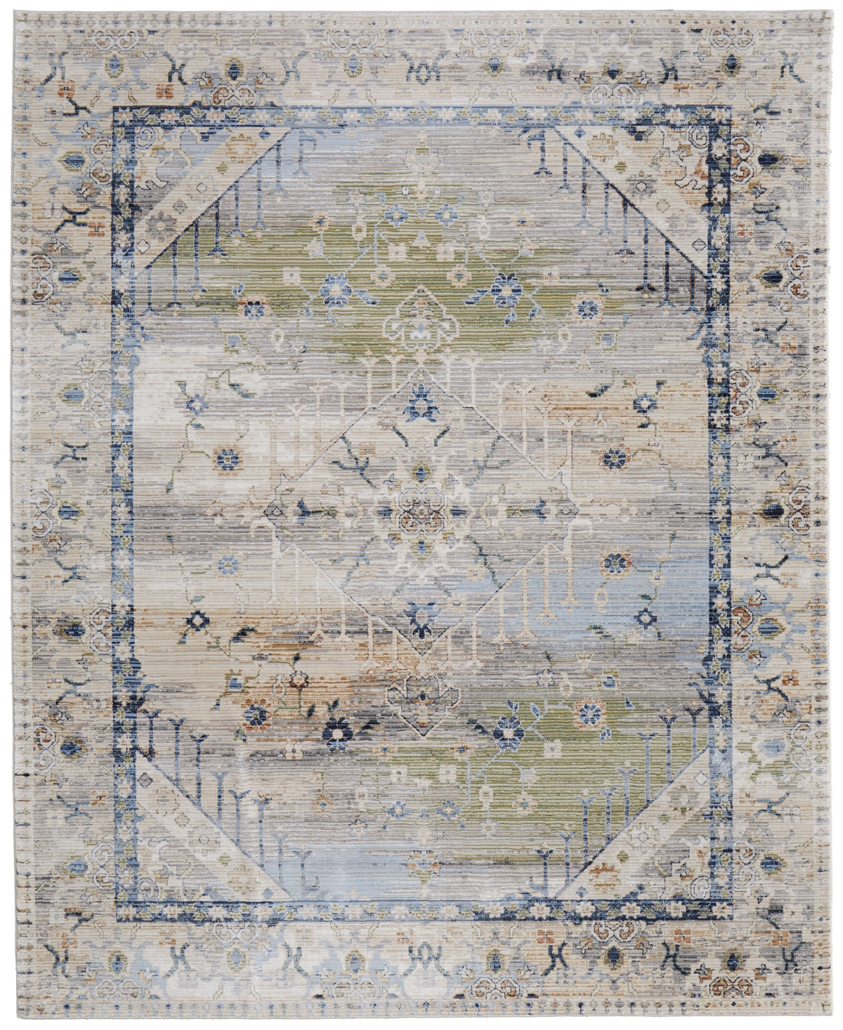 Feizy Melrose 39nzf 6'7"x9'6" Area Rug In Multi