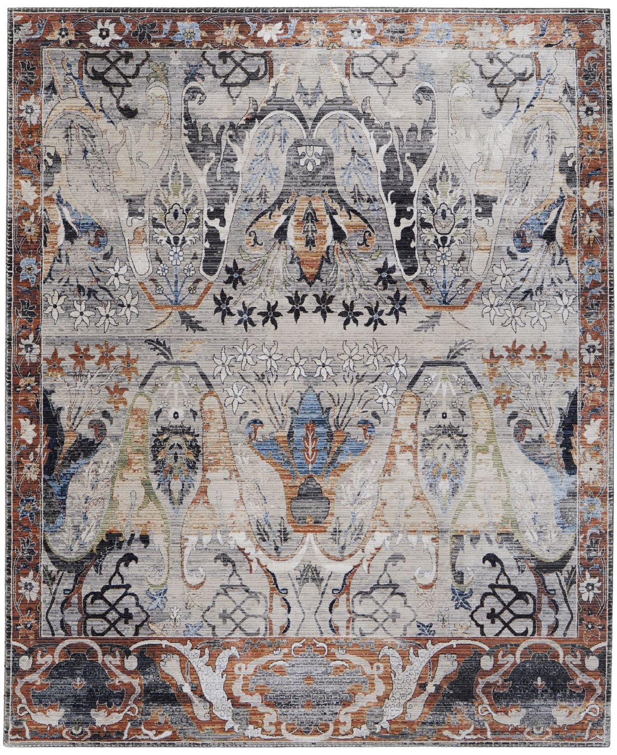 Feizy Melrose 39p2f 6'7"x9'6" Area Rug In Multi