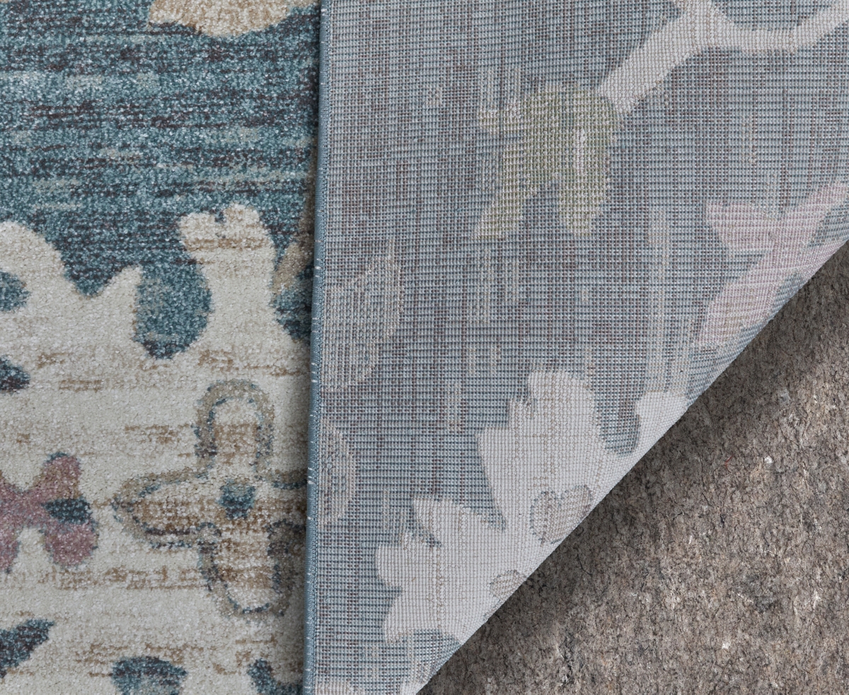Feizy Dartmouth 39qmf 6'4"x9'2" Area Rug In Blue
