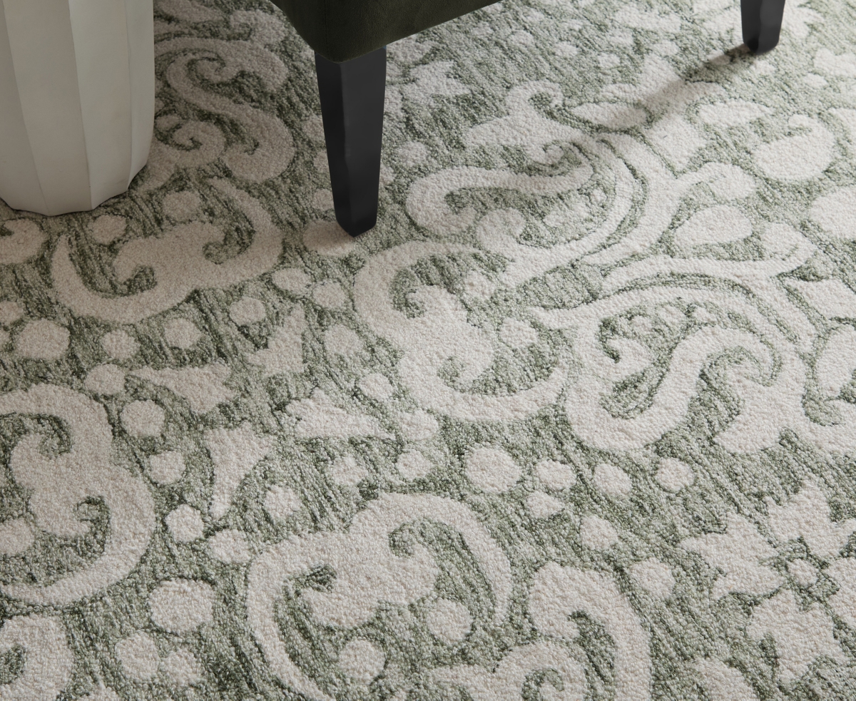 Feizy Belfort 8a28f 8'x10' Area Rug In White