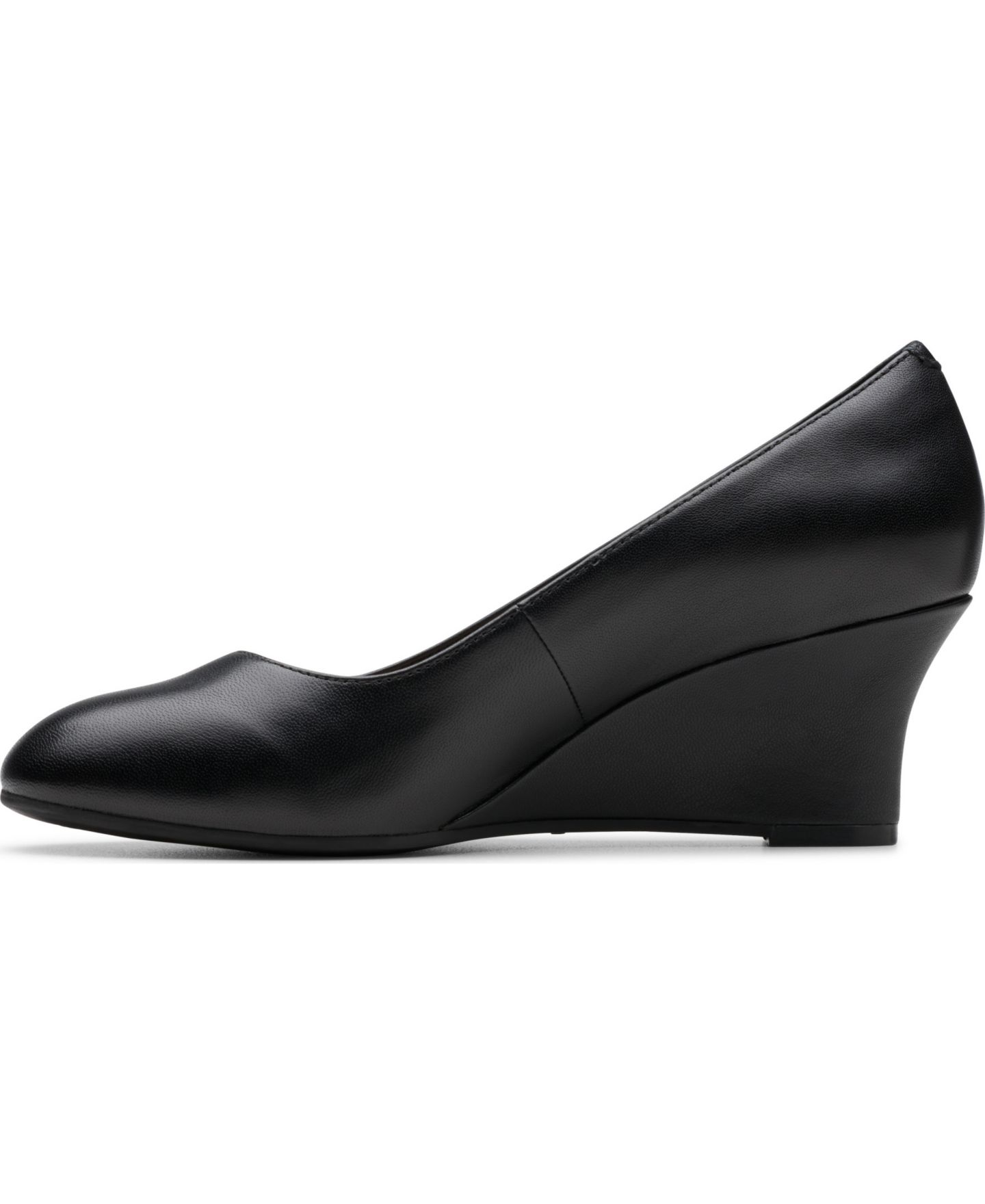 Женские туфли Clarks Collection Olivette Cultured Pearl Pumps, цвет: Чёрный кожаный — фото 6