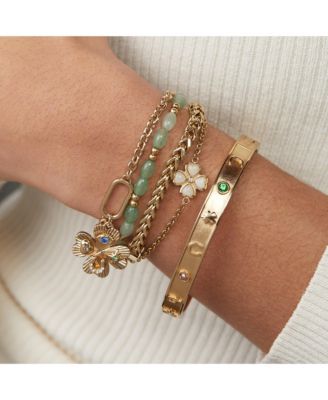 Lucky Hinge Bangle Bracelet