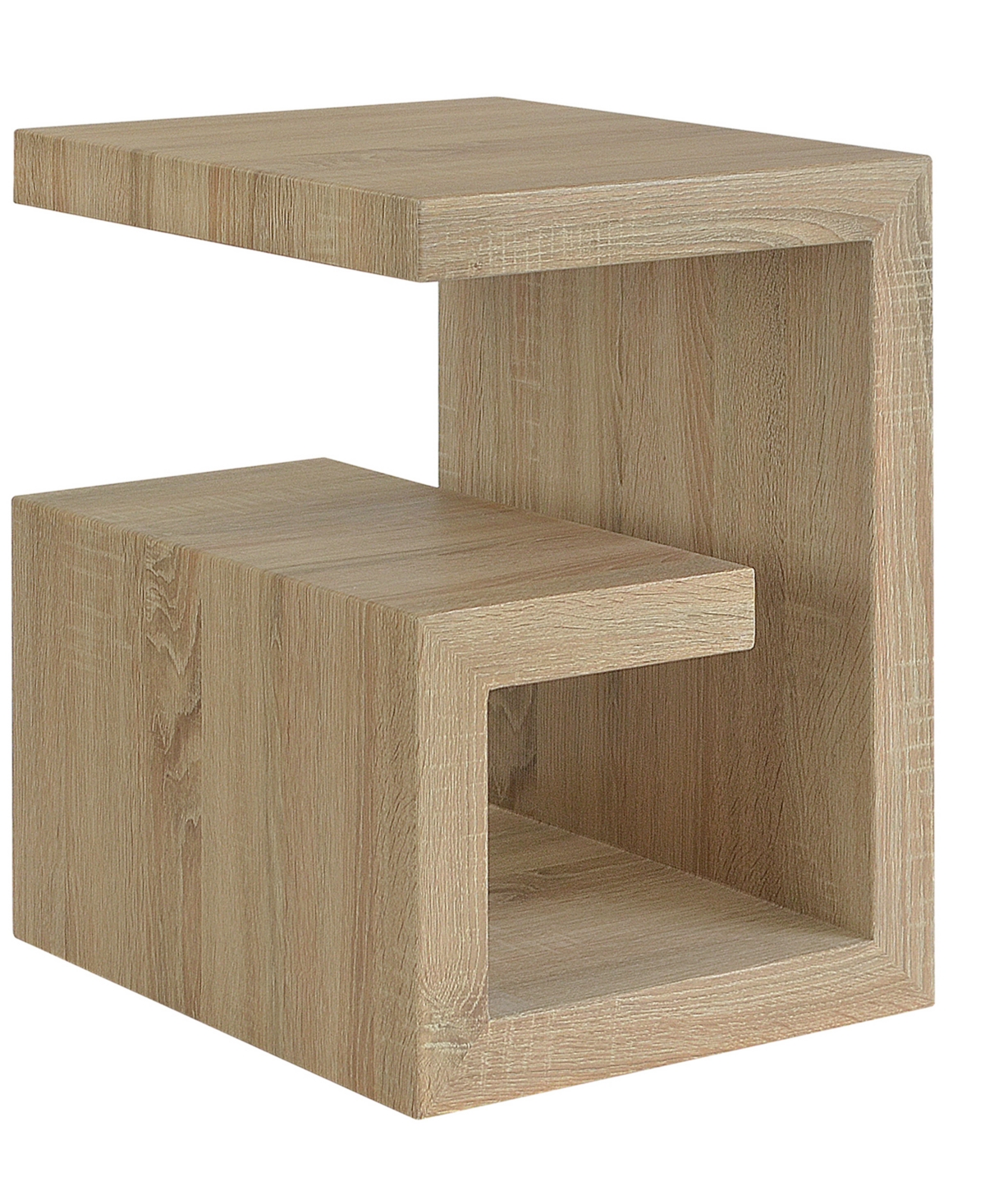 Gallerie Decor 18" Manufactured Wood Symmetry End Table