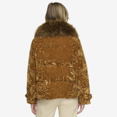 Women's Charleroi Crushed Velvet Down Puffer