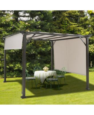 10' x 10' Metal Frame Patio Furniture Shelter