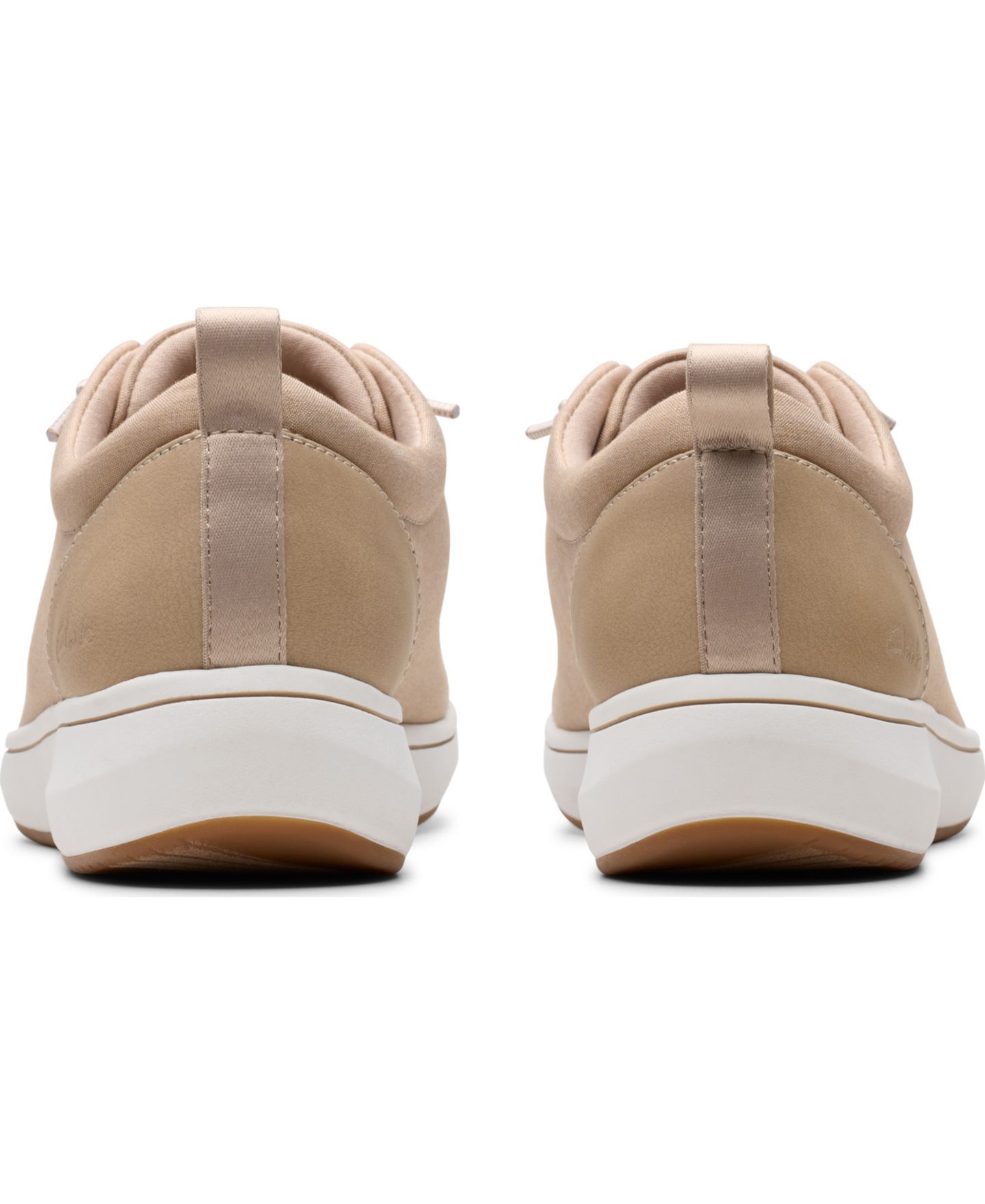 Женские кроссовки Clarks Cloudsteppers Breeze Sky Slip-On, цвет: Песочный — фото 6