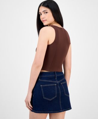 Women's Soft-Seam Corset Tank Top, Exclusively at Macy's 