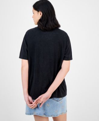 Women's Rolling Stones Crewneck T-Shirt, Exclusively at Macy's