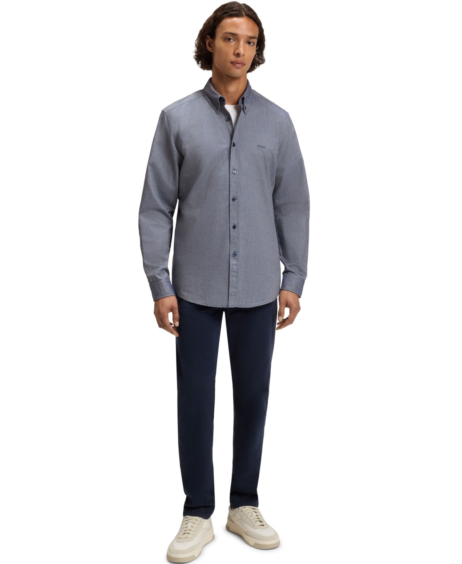 Men's Button-Down Regular-Fit Oxford Shirt