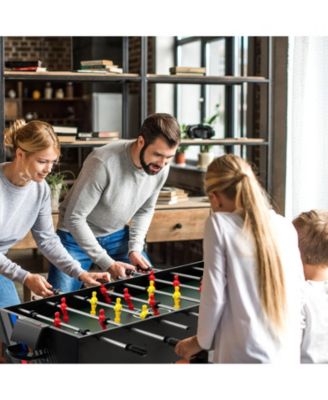 4-in-1 Multi Game Table with Pool Billiards