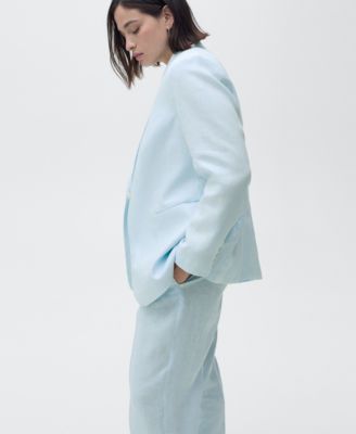 Women's Linen Suit Jacket