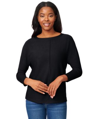Women's Dolman Button-Back Sweater