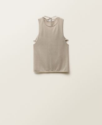 Women's Contrasting Knit Top