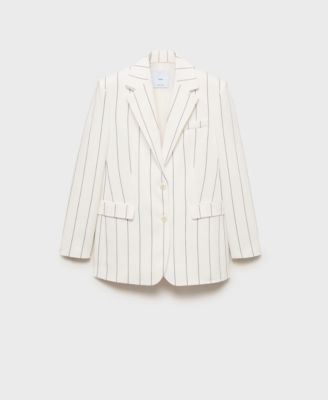 Women's Pinstripe Suit Jacket