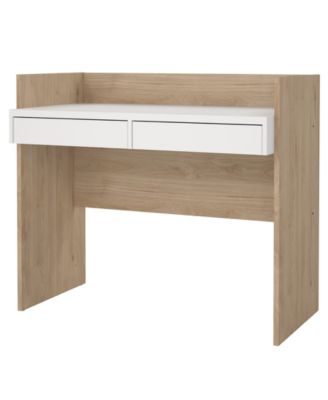 40.2" Wide 2 Storage Drawer Home Office Writing Desk