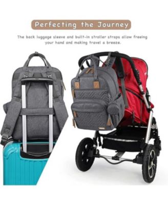 Diaper Bag Backpack, Unisex Baby Bags for Boys Girls, Waterproof Travel
