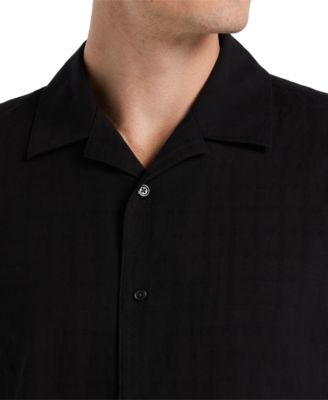 Men's Dobby Plaid Shirt