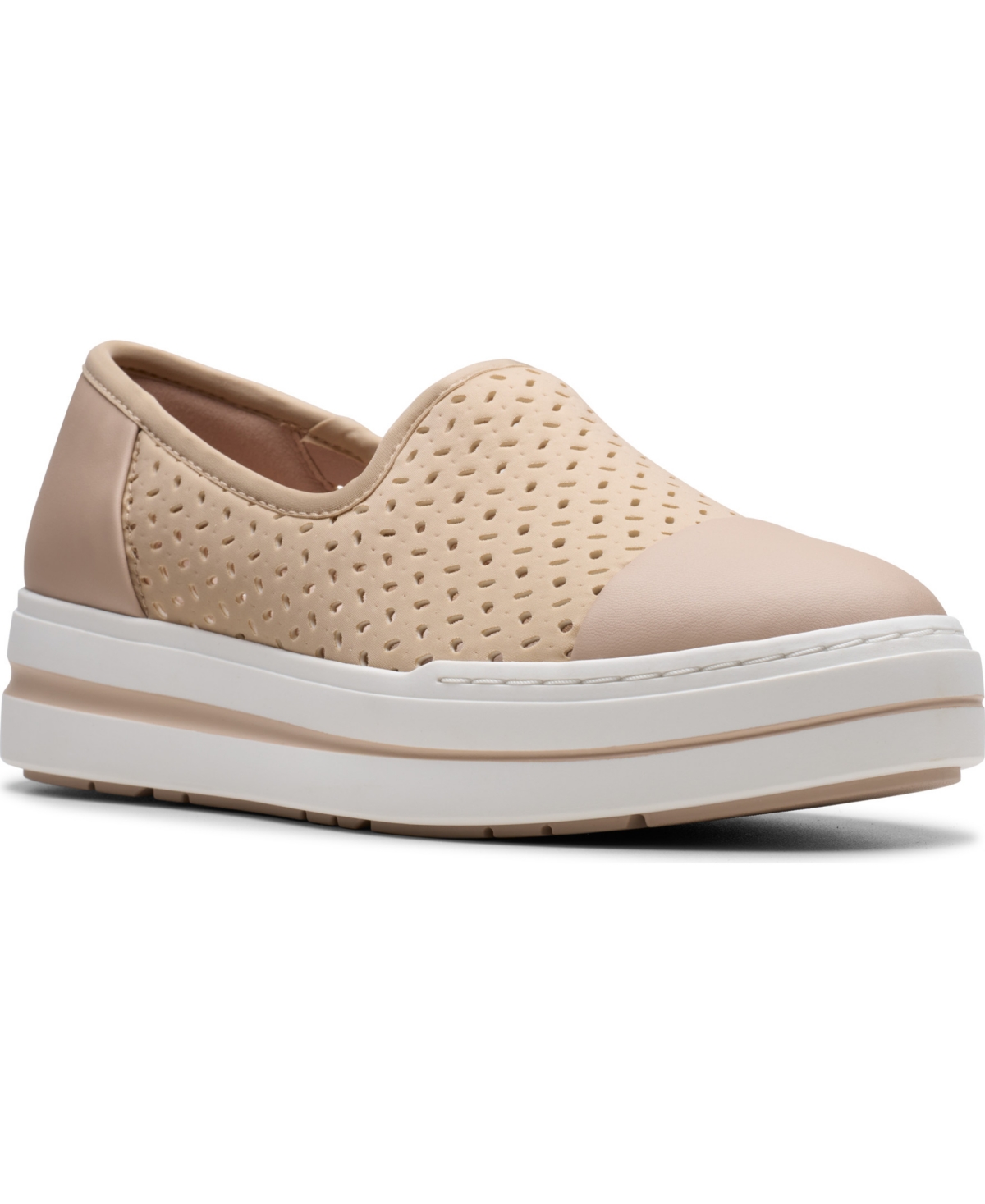 Cloudsteppers Women's Audreigh Star Slip-On Shoes - Sand Textile
