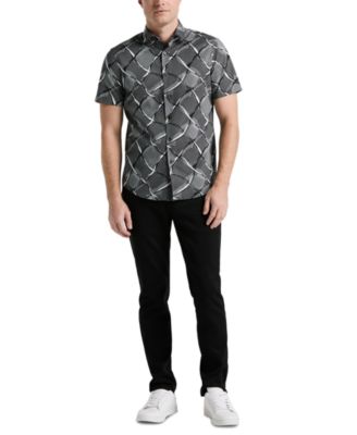 Men's Regular-Fit Linework Shirt