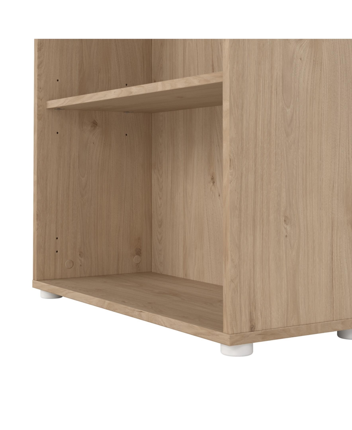 Tvilum 48.66" Wood 3 Shelf Adjustable Bookcase