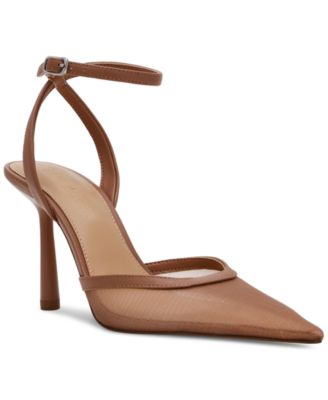 Steve Madden - Women's Alliance-M Mesh Ankle Wrap Pumps