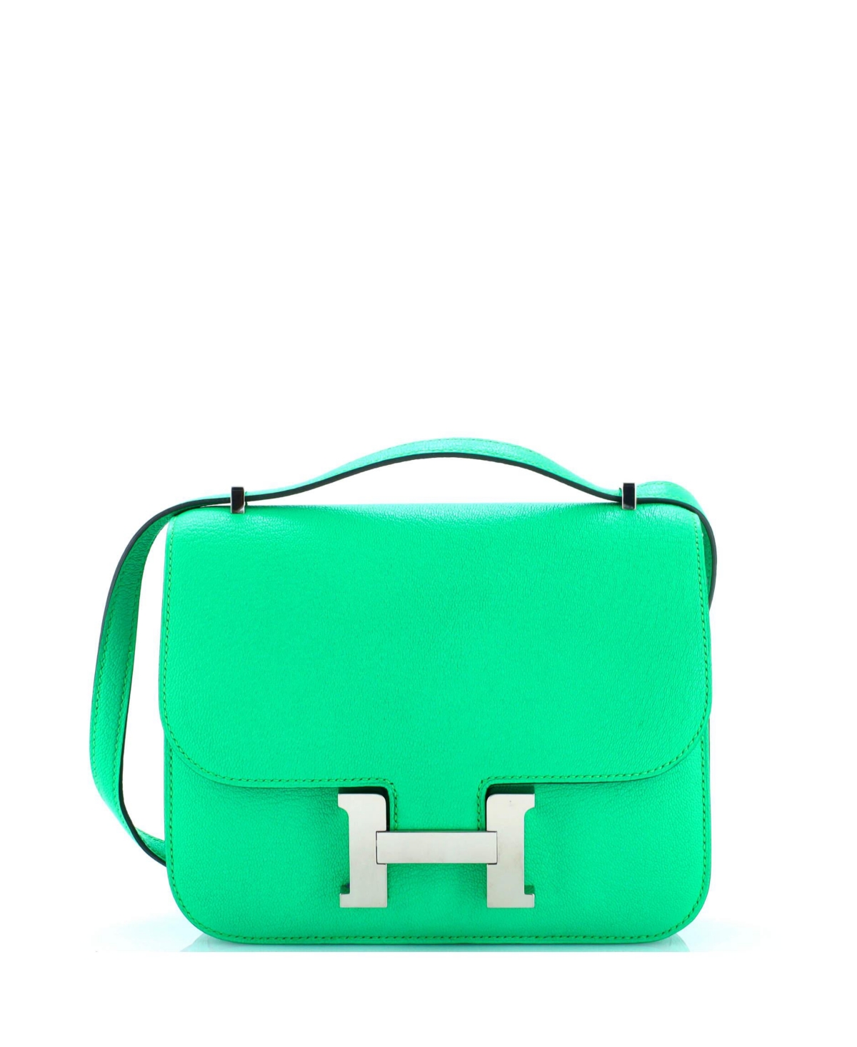 18 Constance Nm Bag Chevre Mysore - Green