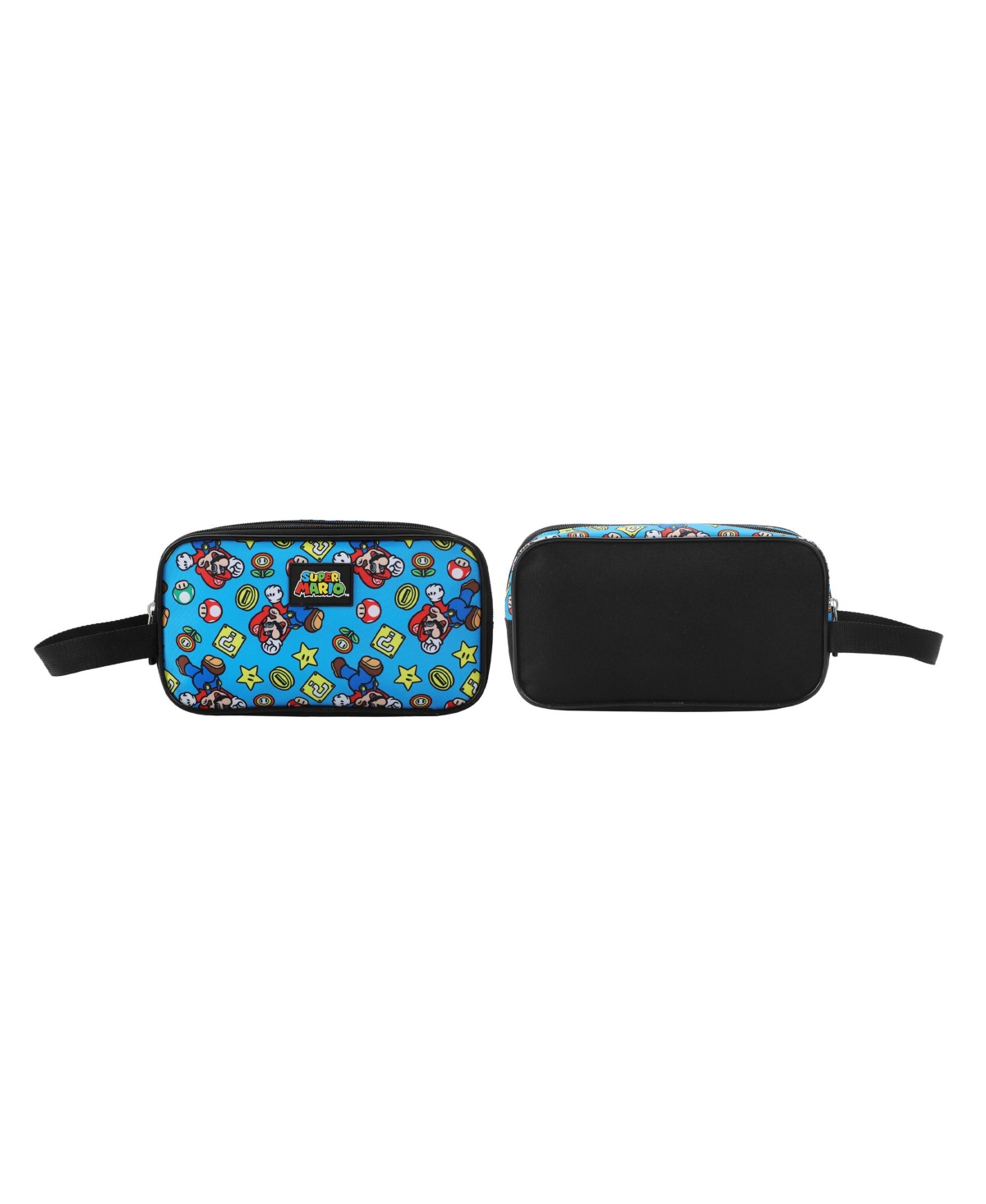 Brothers Dual-Compartment Utility Case With Webbing Pull Handle - Super mario dual-compartment