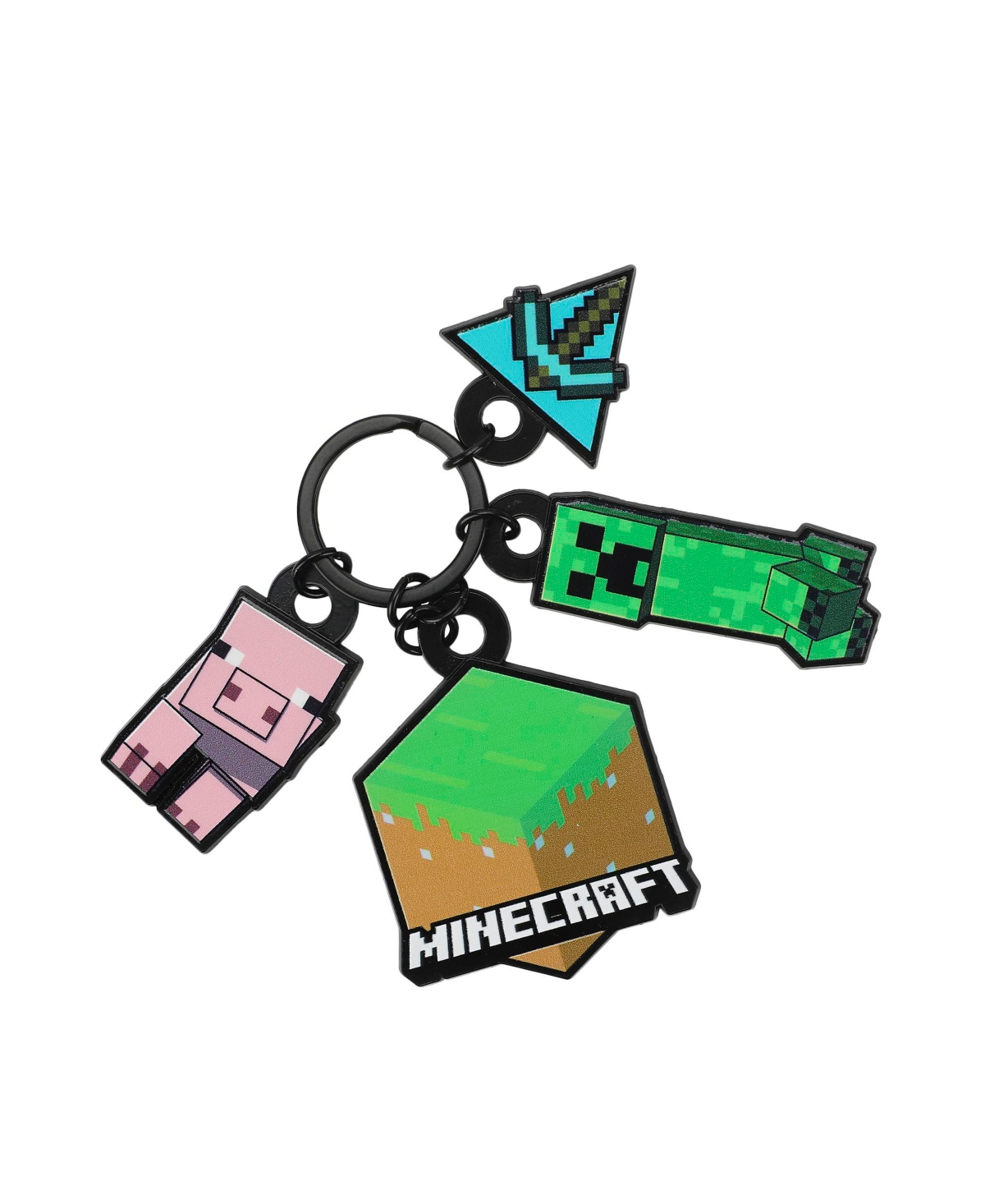 Icons Multi-Charm Keychain - Minecraft icons