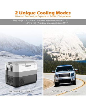 58 Quart Portable Electric Camping Car Cooler