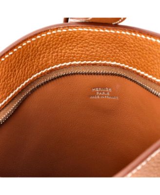 Pre-Owned Hermes Pochenplus Sling Wallet Leather