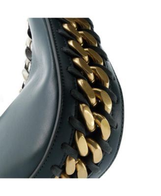 Mini Frayme Zipped Hobo Bag Faux Leather