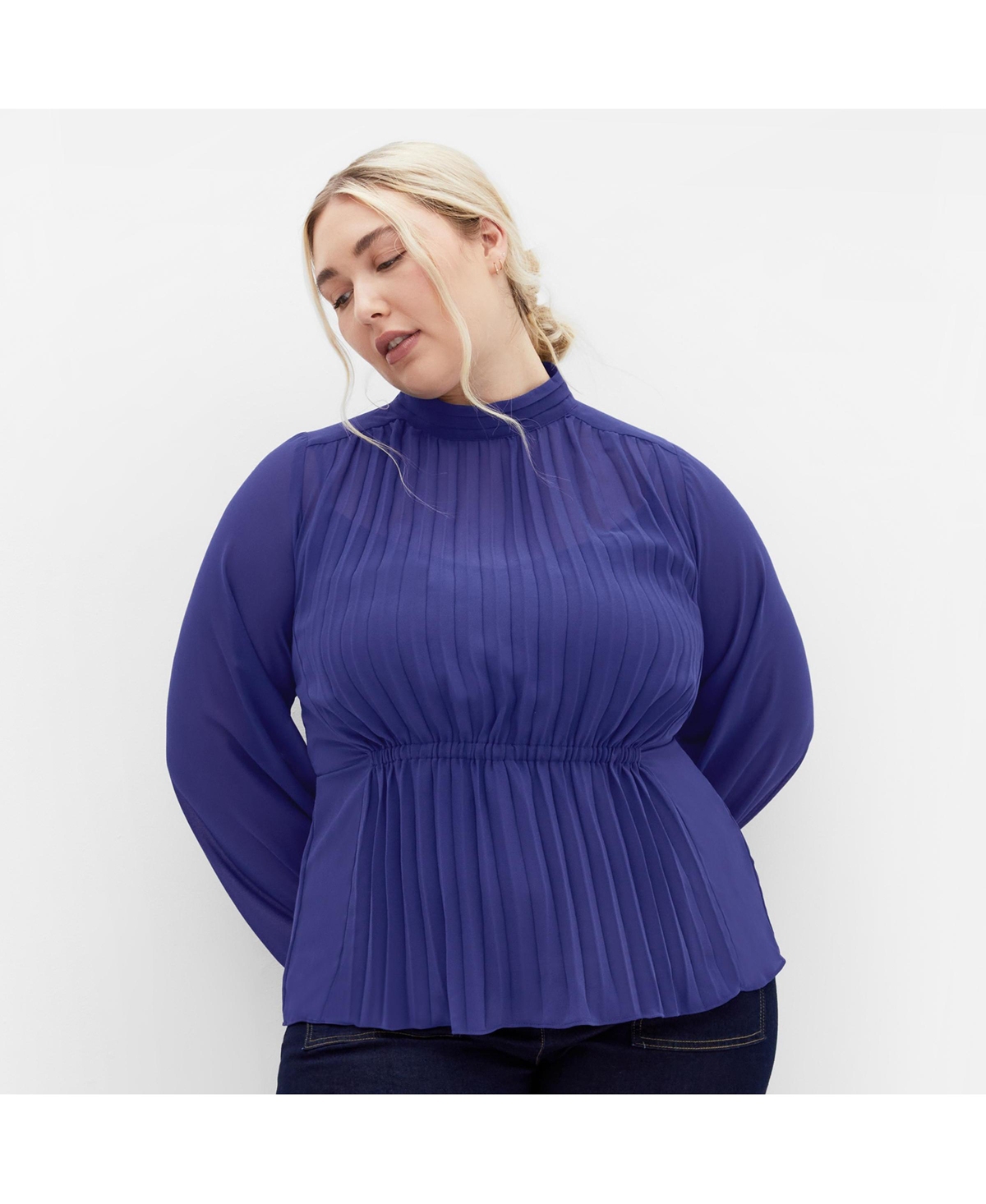 Plus Size Cross Lane Shirt - Ink