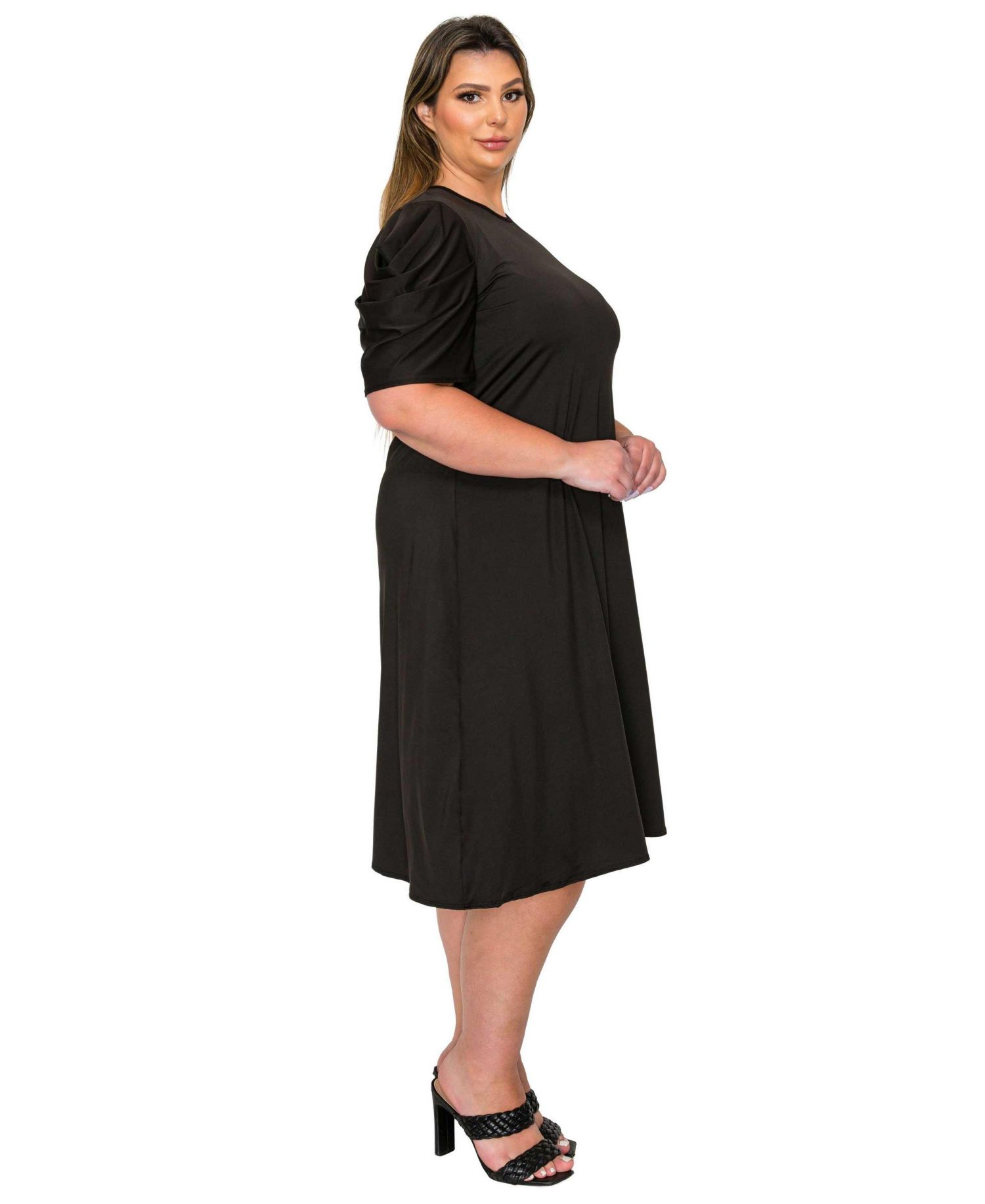Plus Size Aleyna Flare Dress