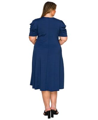 Plus Size Aleyna Flare Dress