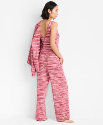 Women's Space-Dye 2-Pc. Tank Pajama Set, Macy's Exclusive