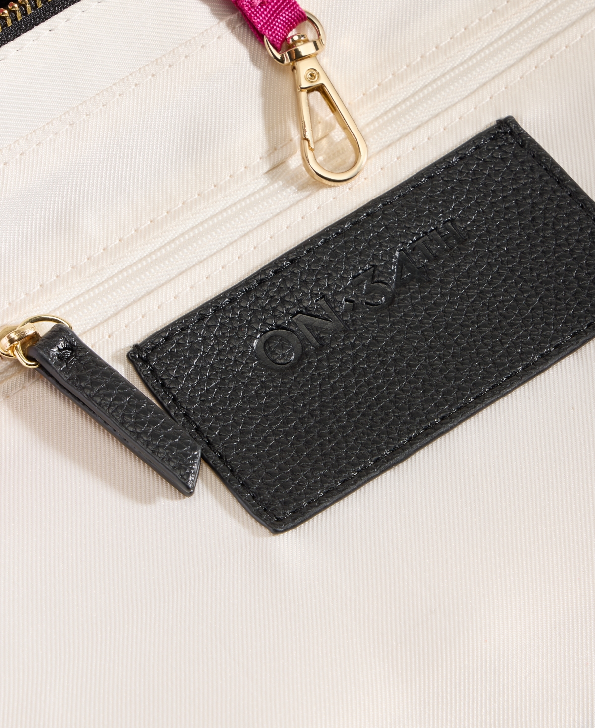 On 34th Harlaa Medium Shoulder Bag, Exclusively At Macy's In Black